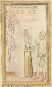 Bibliothèque de l'Arsenal - 593, fol. 32v - 14th century (second half)