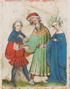 Benediktinerkollegium - Cod. membr. 8, fol. 8v - 1427