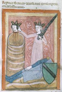 Biblioteca Corsiniana - 55.K.2 (Rossi 17), fol. 40r - 14th century (first half)