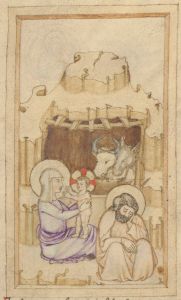 Bibliothèque de l'Arsenal - 593, fol. 10r - 14th century (second half)