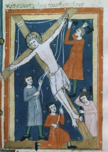 Biblioteca Corsiniana - 55.K.2 (Rossi 17), fol. 33v - 14th century (first half)
