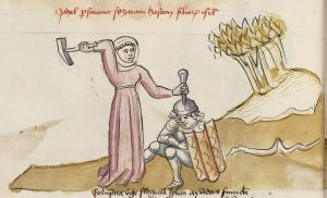 Universitätsbibliothek - Cod.I.2.2.24 (Oettingen-Wallersteinsche Bibliothek), fol. 63v - 1456