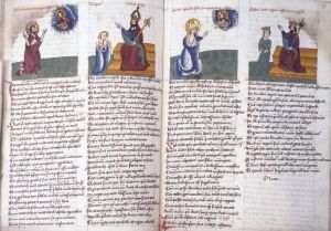 Staatsbibliothek - lat. fol. 937, fol. 56v-57r - 1447