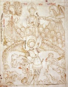 Bodleian Library - Douce 204, fol. 1r - 1430 (circa)