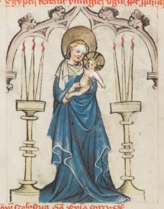 Benediktinerkollegium - Cod. membr. 8, fol. 13v - 1427