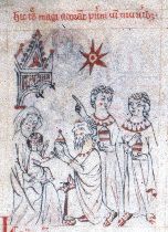 Staatsbibliothek - lat. fol. 329, fol. 9v - 14th century (middle)