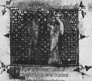 Guillaume de Lorris and Jean de Meun p.132r - 1348