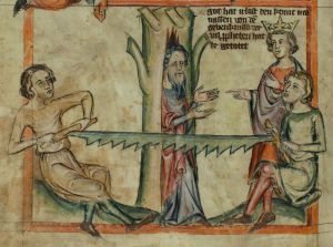 Badische Landesbibliothek - Karlsruhe 3378, fol. 48 - 14th century (middle)