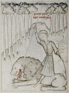 Bodleian Library - Douce 204, fol. 29r - 1430 (circa)