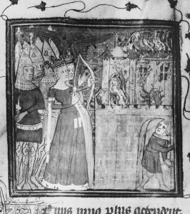 Guillaume de Lorris and Jean de Meun p.137v - 14th century