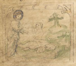 British Library - Add MS 11575, fol. 8v - 1410 (circa)