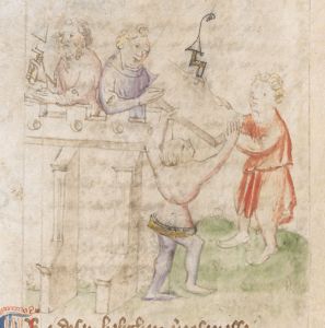 British Library - Add MS 11575, fol. 76r - 1410 (circa)