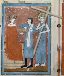 Biblioteca Corsiniana - 55.K.2 (Rossi 17), fol. 17r - 14th century (first half)