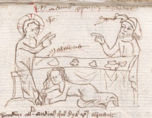 Stiftsbibliothek - 114, fol. 14v - 1380 (circa)