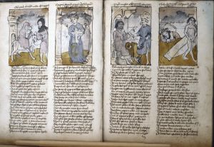 Staatsbibliothek - lat. qu. 917b, fol. 13v-14r - 1450 (circa)