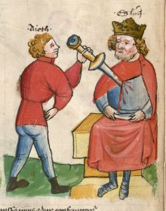 Bayerische Staatsbibliothek - Clm 3003, fol. 28v - 14th century (second half)