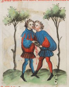 Benediktinerkollegium - Cod. membr. 8, fol. 18v - 1427