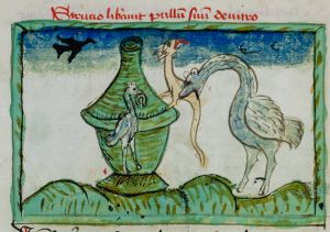 Konsistorialbibliothek (kept in the Stadtarchiv) - WD 107, fol. 60v - 15th century (middle)