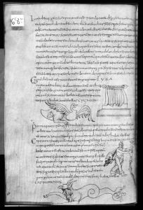 Bibliothèque nationale de France - lat. 12957, fol. 68v - 9th century
