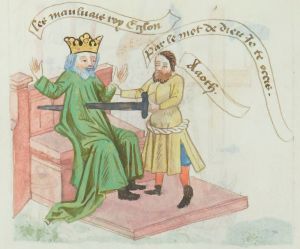 Bibliothèque nationale de France - fr. 188, fol. 34r - 15th century (middle)