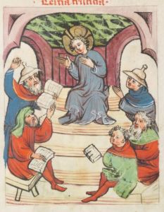 Benediktinerkollegium - Cod. membr. 8, fol. 46r - 1427