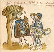 Germanisches Nationalmuseum - Hs. 22401, fol. 28r - 15th century (early)