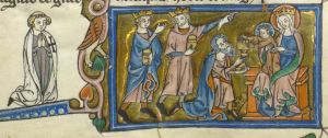 Universitätsbibliothek - Ms. Barth. 115 (Ausst. 27), fol. 37rb - 1324 (circa)