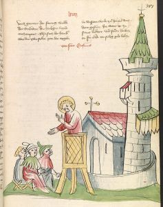 Universitätsbibliothek - Pal. germ. 144, fol. 387r - 1419