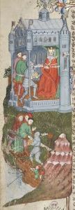 John Rylands Library - English MS 1, fol. 22v - 15th century (middle)