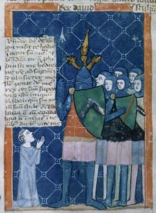 Biblioteca Corsiniana - 55.K.2 (Rossi 17), fol. 46v - 14th century (first half)