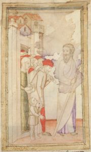 Bibliothèque de l'Arsenal - 593, fol. 25r - 14th century (second half)