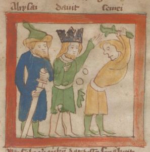 Bayerische Staatsbibliothek - Cgm 5249(44 a, fol. 3r - 14th century (second half)