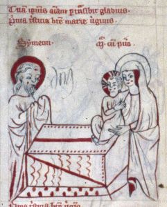 Staatsbibliothek - lat. fol. 329, fol. 43v - 14th century (middle)