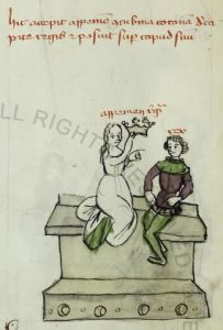 Biblioteca Apostolica Vaticana - Pal. lat. 1806, fol. 22v - 1401 (circa)