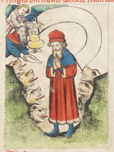 Benediktinerkollegium - Cod. membr. 8, fol. 29r - 1427