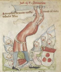 British Library - Harley MS 4996, fol. 19r - 14th century (second quarter)