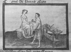 Guillaume de Lorris and Jean de Meun p.136r - 1400 (circa)