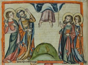 Badische Landesbibliothek - Karlsruhe 3378, fol. 112 - 14th century (middle)