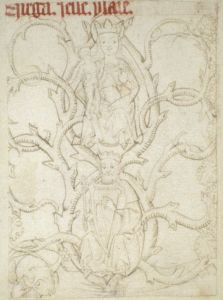 Bodleian Library - Douce f. 4, fol. 4b - 1460 (circa)