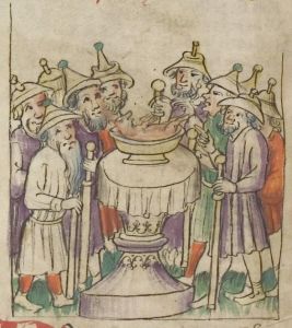 Universitätsbibliothek - Pal. germ. 432, fol. 21v - 1420 (circa)