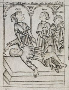 Bodleian Library - Douce 204, fol. 19v - 1430 (circa)