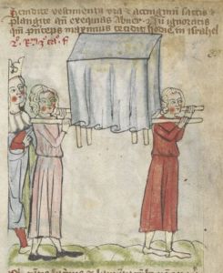 British Library - Harley MS 4996, fol. 27r - 14th century (second quarter)