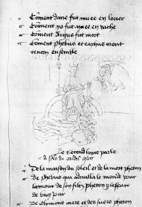 British Library - Cotton MS Julius F VII, fol. 6v - 15th century (second half)