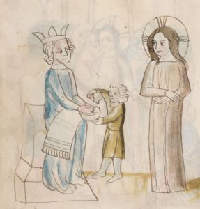 Universitätsbibliothek - Cod.I.2.2.23 (Oettingen-Wallersteinsche Bibliothek), fol. 47v - 1350 (circa)