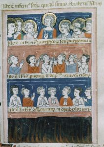 Biblioteca Corsiniana - 55.K.2 (Rossi 17), fol. 37v - 14th century (first half)