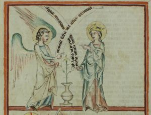 Badische Landesbibliothek - Karlsruhe 3378, fol. 20 - 14th century (middle)