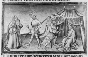 Statius (Publius Papinius Statius) p.179v - 15th century (first quarter)