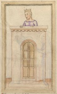 Bibliothèque de l'Arsenal - 593, fol. 7v - 14th century (second half)