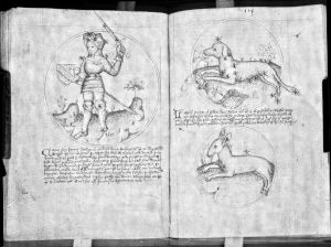 Scot, Michael p.105v-106r - 15th century