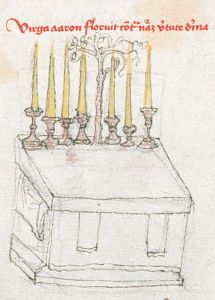 Wissenschaftliche Stadtbibliothek - II 10, fol. 8v - 15th century (middle)